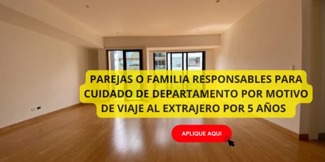 CUIDADO DE DEPARTAMENTO