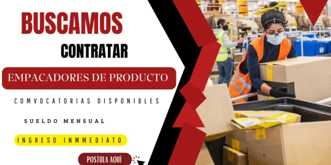 EMPACADOR DE PRODUCTOS